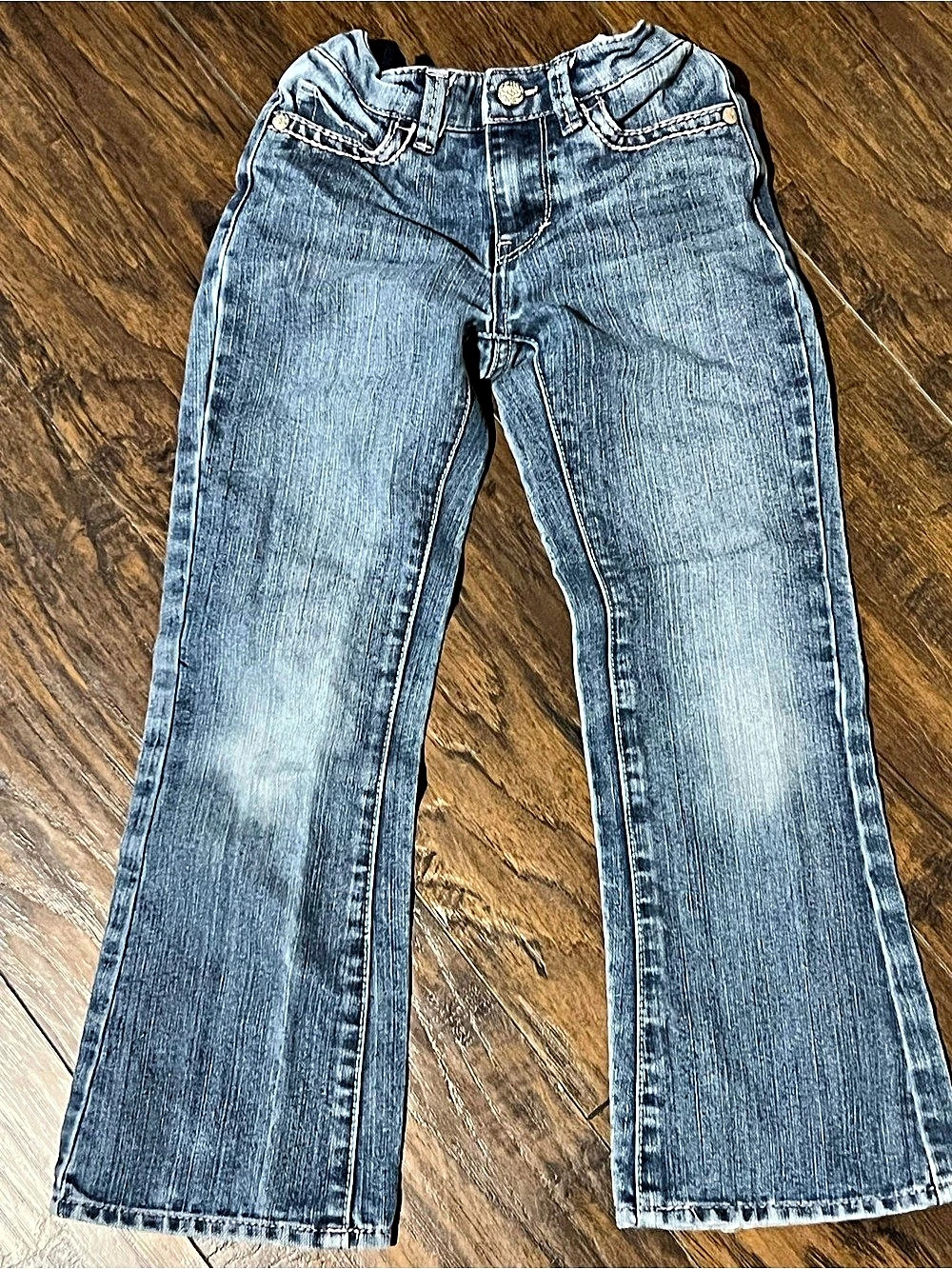Girls Levi’s Flare Leg Jeans in Blue